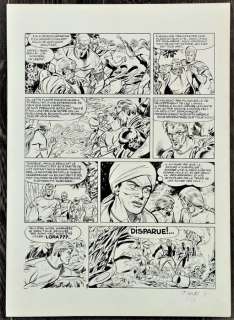 Paape, Eddy | Paape, Eddy - Planche originale - Luc Orient T2 - Les Soleils de glace - (1970) | Catawiki