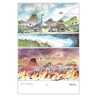Gregory Panaccione | Petit Bonhomme - Page originale 15 | Achetez de l’Art