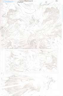Geraldo Borges - Sinestro #11 Pg. 10 - All Action Pencil Art