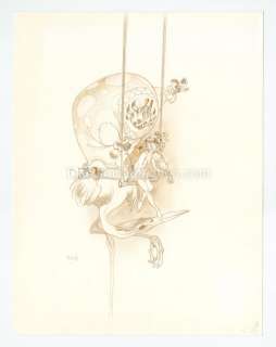 Claire Wendling - Illustration originale - Daisies - Affogato All‘ Amarena