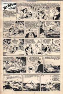 Gervy Yves | Â«Pat ApoufÂ». Encre de Chine pour la page 25 de l’album Â«Pat | Tessier Sarrou