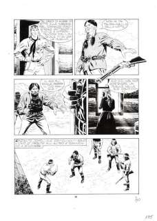 Fabio Civitelli | Tex n. 476 - 2x F.Civitelli - Tavola Originale "l’uomo venuto dal fiume" - Page volante - EO - (2000) | Catawiki