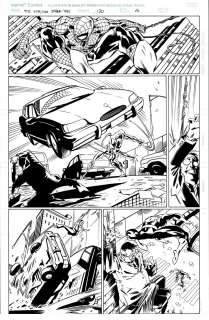 Joe Bennett Bud Larosa - amazing spider-man #430 p 16 (spider-man battles carnage! ) 1997