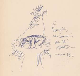 Fred (1931-2013) & Philippe Druillet (Né En 1944) | 2 dessins originaux | Fauve Paris