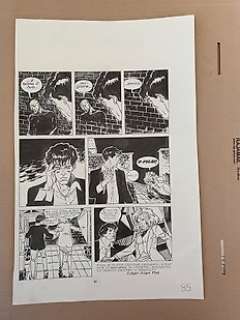 Dylan Dog - planche originale 85 - Page volante - Exemplaire unique