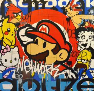 Courants Artistiques & Graphiques | CLEM  Toile sur chassis… | Estim Nation