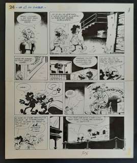 Seron | Seron - Planche originale - Les Petits hommes T9 - Le Triangle du diable - (1976) | Catawiki