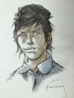 Hermann | Hermann - Dessin original couleur - Comanche | Catawiki