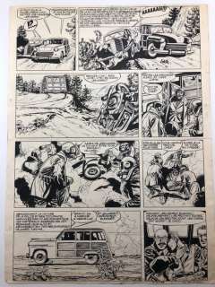 Paape / Charlier | Paape, Eddy - Planche Originale (p.21) - Jean Valhardi T6 - La Machine Ã  conquérir le monde - Page volante - (1953) | Catawiki