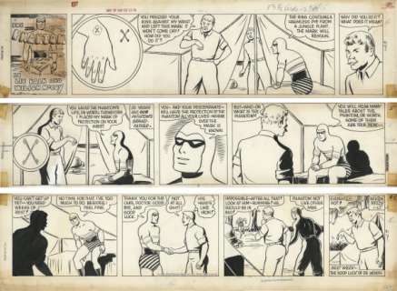 Lee Falk - The Phantom / McCoy / Sunday page du 25 janvier 1959