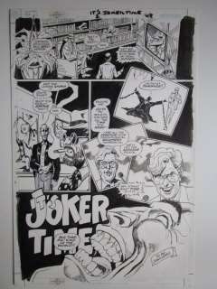 Bob Hall | Batman - It’s Joker Time #2 - Original Artwork by Bob Hall | Catawiki