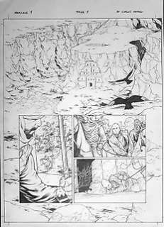 Duarte, Carlos Rafael - Duarte, Carlos Rafael - Planche originale - Maxence T1 - La Sédition Nika - (2014)