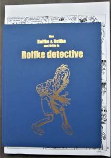 Buyser, Georges de (Geo) | Rolfke en Rulfke - Rolfke detective luxe + 1 originele plaat (in potlood + in inkt) - Cartonné - EO - (2005) | Catawiki