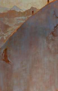 Bernard Fuchs (American, 1932-2009)
 Five Days One Summer, original promotional movie illustration, 1982
 Oil on canvas... (Total: 2 Items) | Heritage