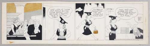 Original Art for Bringing Up Father Comic Strip, May 12, 1953 by George McManus | mycomicshop.com