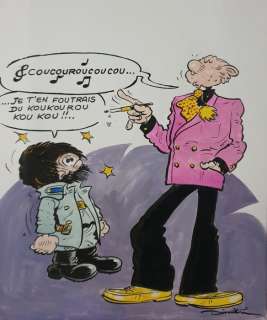 Dimitri | Dimitri - Dessin original couleur - 4ème de couverture - Le Goulag T17 - The Gurious Caleçon - (2006) | Catawiki