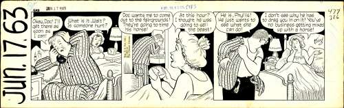 Frank King | King  GASOLINE ALLEY, Daily (06/17/1963) | Russ Cochran