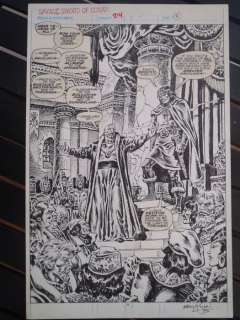 Ernie Chan | Savage Sword of Conan #214 - Page 9 - Original Artwork by Ernie Chan | Catawiki
