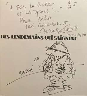 Tardi / Grange | Tardi - Dédicace - Chansons contre la guerre + CD & Jaquette - Cartonné - EO - (2009) | Catawiki