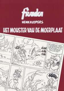 Kuijpers, Henk | Kuijpers, Henk - Franka - Originele pagina + Album (oplage 37 ex.) - Franka en het monster van de Moerplaat - (1981/1985) | Catawiki
