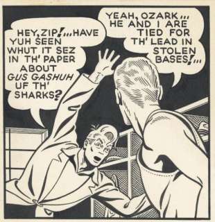 47: Gotto Ozark Ike daily 6/9/50 original comic art