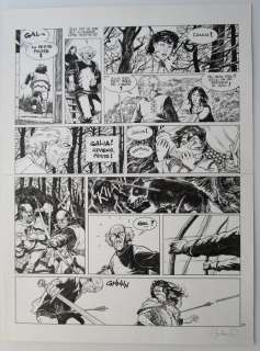 Jarbinet, Philippe | Jarbinet, Philippe - Originele pagina - De as van de Katharen 10 - De brandstapel - (2008) | Catawiki