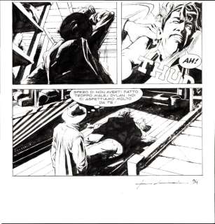 Corrado Roi | Dylan Dog n. 110 - Corrado Roi 3x Tavole Originali "Aracne" - Page volante - Exemplaire unique - (1995) | Catawiki