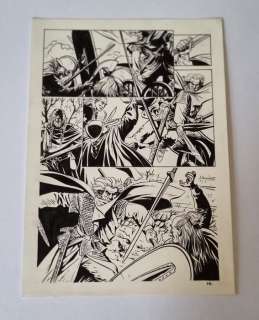 Minck Oosterveer | Oosterveer, Minck - Originele pagina (p.14) - Excalibur - (1998) | Catawiki