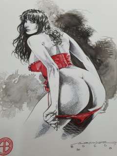 Alessandro Bocci | Druuna - Druuna disegno originale Alessandro Bocci | Catawiki