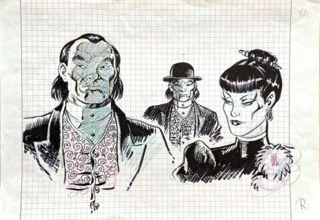 Magnus | Magnus (Roberto Raviola) - studio originale - Page volante | Catawiki