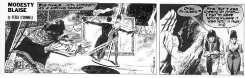 Romero, Enric Badia | Romero, Enric Badia - Original strip - Modesty Blaise | Catawiki