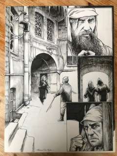 Du Caju, Thomas | Du Caju, Thomas - Originele pagina - De muizen van Leningrad 2 - De dodenstad | Catawiki