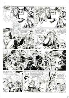 Mitton, Jean-Yves | Mitton, Jean-Yves - Originele pagina - Bloed en Stilte 7 - Het tiende grote Arcanum - (1993) | Catawiki