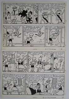 Nys, Jef - | Nys, Jef - Originele pagina (p.5) - Jommeke 25 - De zeven snuifdozen - (1966) | Catawiki