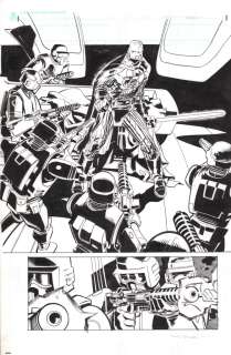 Rick Leonardi | Star Wars: Darth Vader & the Lost Command #4 Page 1 (Inked) | Rick Leonardi