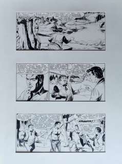 Gallieno Ferri | Zagor - Tavola originale Gallieno Ferri - Zagor pg.33 - Page volante - EO | Catawiki