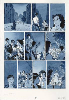 Dominique Bertail | Madeleine, Résistante tome 4 – Planche originale 48 | Galerie Barbier