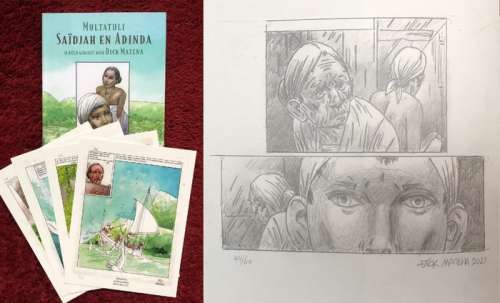 Dick Matena | Saïdjah en Adinda van Multatuli door Dick Matena - Met schitterende tekening en extra prenten - EO - (2021) | Catawiki