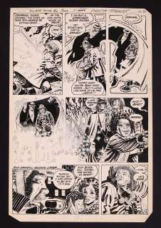 Dan Spiegle - Original Art from Swamp Thing #2 (1982), Page 2 of the Phantom Stranger Story ‘Soul on Fire‘