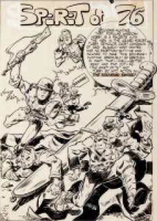 Ernie Schroeder | GREEN HORNET # 28 COMPLETE 9-PAGE SPIRIT OF ’76 STORY | Pedigree Comics