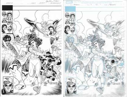 Joe Rivera Joe Quinones - america cover issue 03 page cover