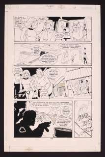 Yanick Paquette, Mark Lipka - Original Art from Codename: Knockout #12 (2002), Page 10 Pencils by Yanick Paquette, Inks by Mark Lipka