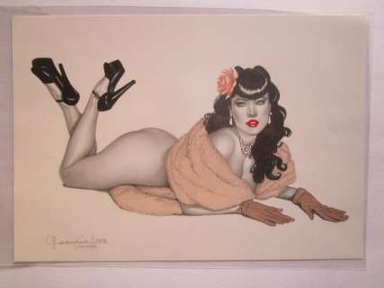 Giovanna Casotto | G. Casotto - original artwork "Pulpeuse" - Page volante - Exemplaire unique - (2014) | Catawiki