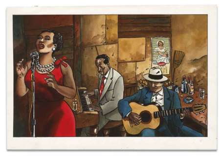 Jacques de Loustal - LUMIERES DU JOUR 1987