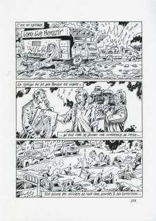 Hubert Maury | Dissident Club, planche 215 | Galerie Glénat