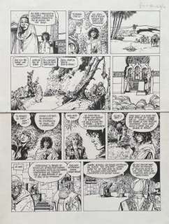 Franz | Franz - Originele pagina - Brouge T.3 - Grimpeur - (1996) | Catawiki