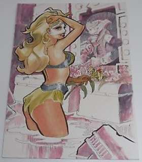 Danard, Jean-Pierre - Danard, Jean-Pierre - Originele tekening (aquarel) - Marlysa