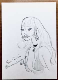 Will | Will - Dessin dédicacé - Isabelle | Catawiki