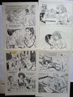 Grossi, Del Mestre, Fenzo, Janni E.a. | Fumetti érotique - 30x Planche originale - Format (30x): 17 x 25 cm. | Catawiki