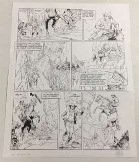 Michel Blanc-Dumont | Blanc-Dumont, Michel - La jeunesse de Blueberry - Planche originale (p.31) - 1276 Ã¢mes - (2009) | Catawiki